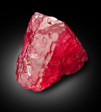Spinel (Twinned Crystals) from Pein Pyit, Mogok District, 115 km NNE of Mandalay, Mandalay Division, Myanmar (Burma)