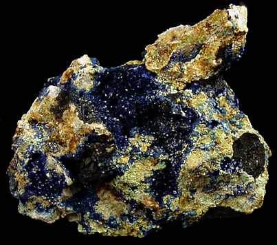 Azurite from O.K. Mine, Beaver County, Utah