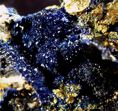 Azurite from O.K. Mine, Beaver County, Utah