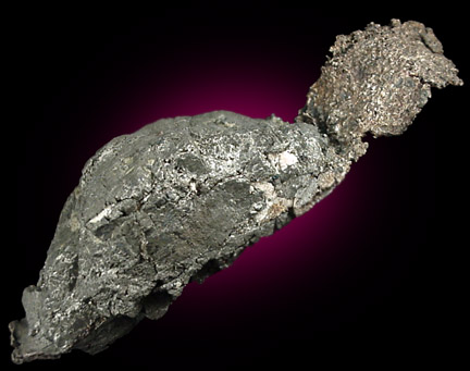 Silver in Cobaltite from Castle Mine, Obrien, Gowganda, Ontario, Canada