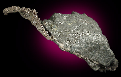 Silver in Cobaltite from Castle Mine, Obrien, Gowganda, Ontario, Canada