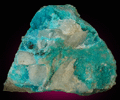 Turquoise Crystals on Quartz from Bishop Mine, Lynch Station, Campbell County, Virginia