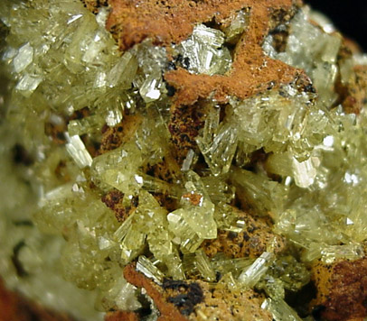 Adamite from Mina Ojuela, Mapimi, Durango, Mexico