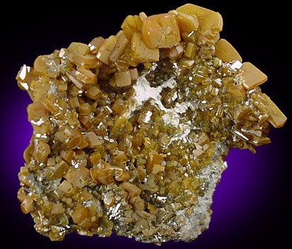 Wulfenite from Union Mine, Mezica, Republic of Slovenia