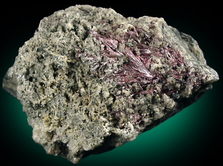 Kermesite from Braunsdorf, Freiberg District, Saxony, Germany