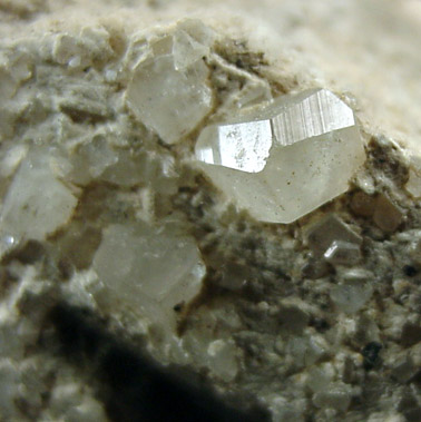 Phenakite on Microcline from Mount Antero, Chaffee County, Colorado