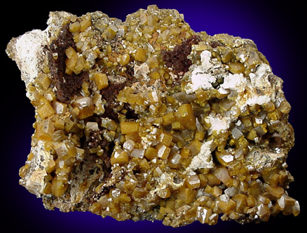 Wulfenite from Union Mine, Mezica, Republic of Slovenia