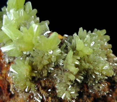 Pyromorphite from Yangshuo, near Guilin, Guangxi Province, China