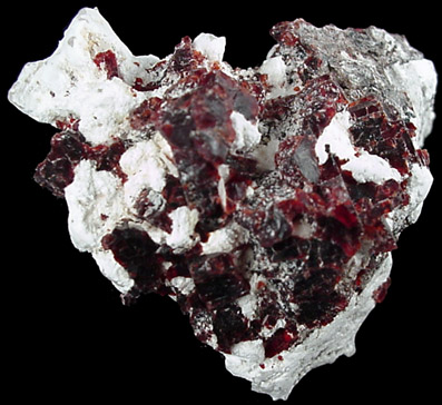 Villiaumite and Natrolite from Lovozero Massif, Kola Peninsula, Murmanskaja Oblast', Northern Region, Russia