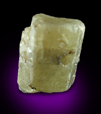 Fluorapatite var. Saamite (REE-Sr-Apatite) from Lovozero Massif, Kola Peninsula, Murmanskaja Oblast', Northern Region, Russia