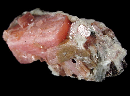 Serandite and Albite from Mont Saint-Hilaire, Qubec, Canada