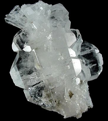 Quartz var. Faden-habit from Toyee, Waziristan, NW Frontier, Pakistan