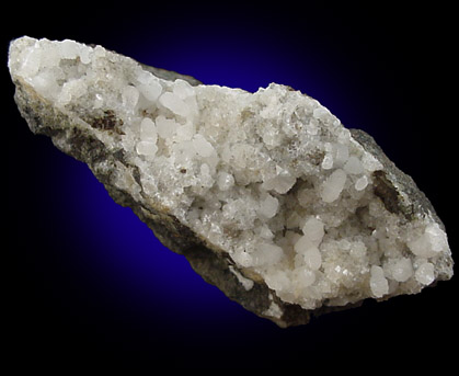 Thomsonite, Chabazite, Calcite from Green Road Quarry, Ballyclare, Antrim, Northern Ireland