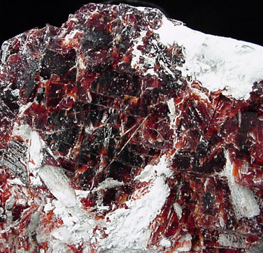 Villiaumite and Natrolite from Lovozero Massif, Kola Peninsula, Murmanskaja Oblast', Northern Region, Russia