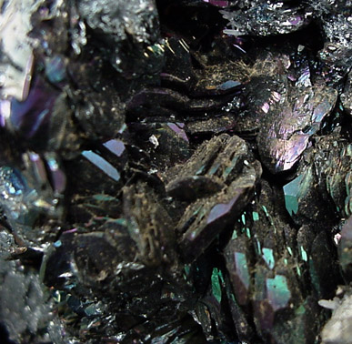 Hematite (iridescent) from Rio Marina, Isola d'Elba, Tuscan Archipelago, Livorno, Italy