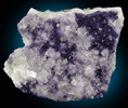 Fluorite on Calcite from Old County Road, Thomaston, Maine