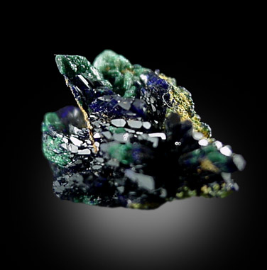 Azurite from Tsumeb Mine, Otavi-Bergland District, Oshikoto, Namibia