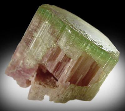 Elbaite Tourmaline from Himalaya Mine, San Diego County, California