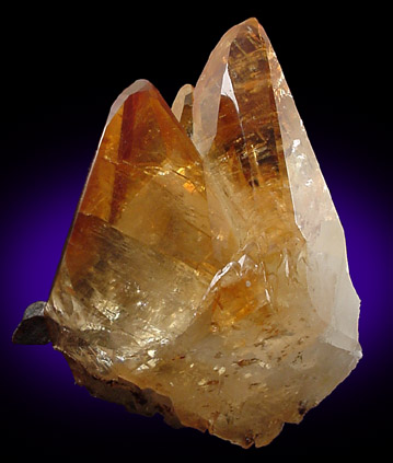 Calcite with Sphalerite from Elmwood Mine, Carthage, Smith County, Tennessee