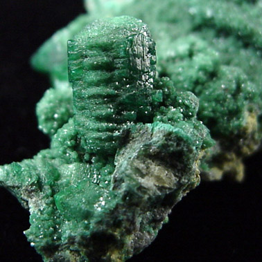 Ferrilotharmeyerite with Cuproadamite from Tsumeb Mine, 43 Level, Otavi-Bergland District, Oshikoto, Namibia (Type Locality for Ferrilotharmeyerite and Cuproadamite)