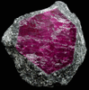 Corundum var. Ruby from Longido, Tanzania