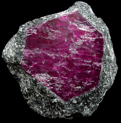 Corundum var. Ruby from Longido, Tanzania