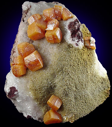 Wulfenite from Ahumada Mine, Sierra de Los Lamentos, Chihuahua, Mexico