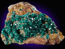 Dioptase from Tsumeb Mine, Otavi-Bergland District, Oshikoto, Namibia