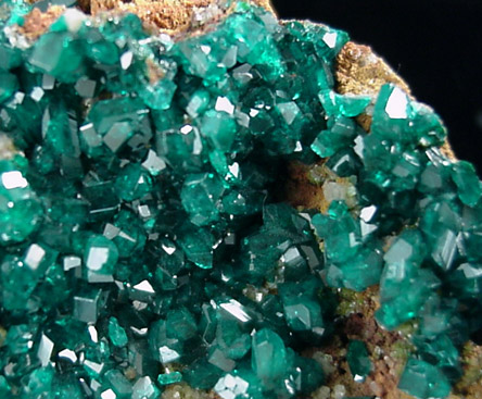 Dioptase from Tsumeb Mine, Otavi-Bergland District, Oshikoto, Namibia