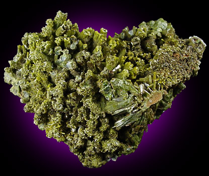 Pyromorphite from Wheatley Mine, Phoenixville, Chester County, Pennsylvania