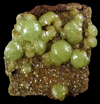 Adamite from Mine Ojuela, Mapimi, Durango, Mexico