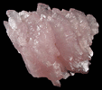 Quartz var. Rose Quartz Crystals from Lavra da Ilha, Taquaral, Jequitinhonha River, Minas Gerais, Brazil