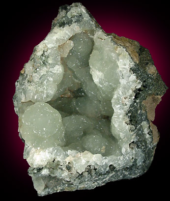 Prehnite from Silliman Quarry, Southbury, Connecticut