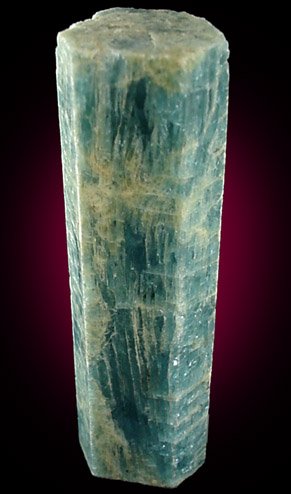 Beryl var. Aquamarine from Baragoi District, 360 km North of Nairobi, Kenya