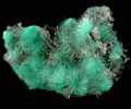 Aurichalcite from 79 Mine, Banner District, near Hayden, Gila County, Arizona