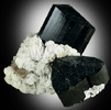 Schorl Tourmaline with Albite from Bulochi, near Shengus, Skardu Road, Gilgit, Pakistan