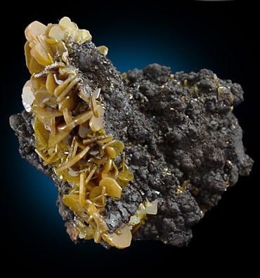 Wulfenite from Glove Mine, Santa Rita Mountains, Santa Cruz County, Arizona