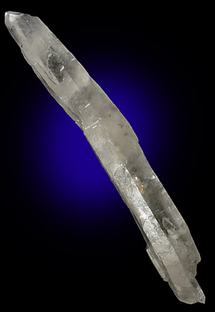 Quartz (curved crystal) from Minas Gerais, Brazil