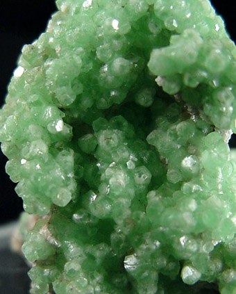 Smithsonite (rare pseudo-dodecahedral crystals) from Tsumeb Mine, Otavi-Bergland District, Oshikoto, Namibia