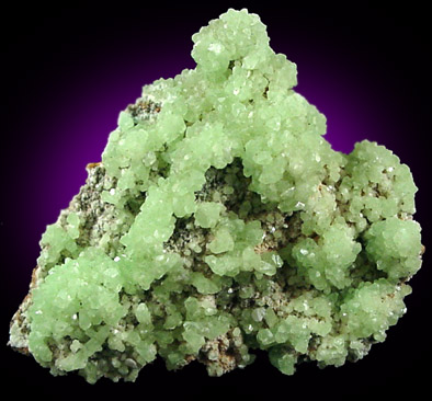 Smithsonite (rare pseudo-dodecahedral crystals) from Tsumeb Mine, Otavi-Bergland District, Oshikoto, Namibia