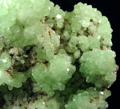 Smithsonite (rare pseudo-dodecahedral crystals) from Tsumeb Mine, Otavi-Bergland District, Oshikoto, Namibia