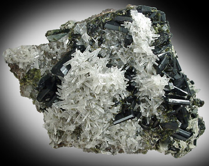 Epidote with Quartz from Kuh-e Khorram, near Kuhandan, Zagros Mountains, Markazi Province, Iran