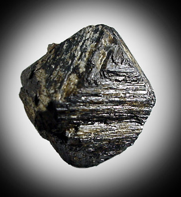 Magnetite from Interstate 93 bypass construction, Manchester, Hillsborough County, New Hampshire