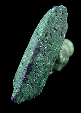 Malachite pseudomorph after Azurite from Bisbee, Warren District, Cochise County, Arizona