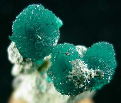 Dioptase from Bisbee, Warren District, Cochise County, Arizona