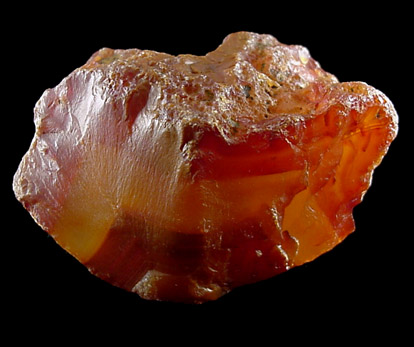 Quartz var. Carnelian from Central Oregon agate beds, Ochoco Mountains, Oregon