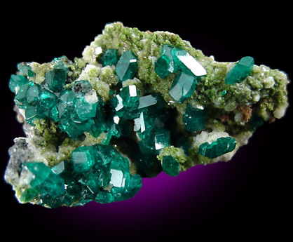 Dioptase from Tsumeb Mine, Otavi-Bergland District, Oshikoto, Namibia