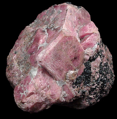 Rhodonite from Parker Shaft, Franklin Mine, Sussex County, New Jersey