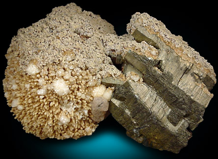 Pyrrhotite, Calcite, Quartz from Mina el Potosí, Santa Eulalia District, Aquiles Serdán, Chihuahua, Mexico