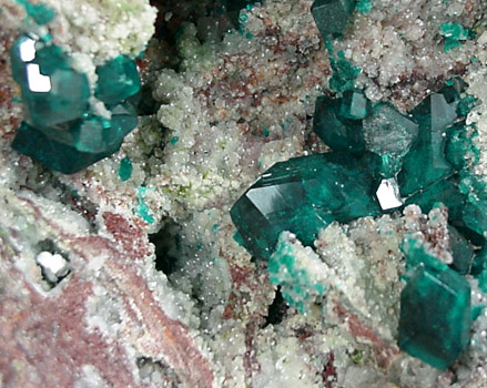 Dioptase from Tsumeb Mine, Otavi-Bergland District, Oshikoto, Namibia